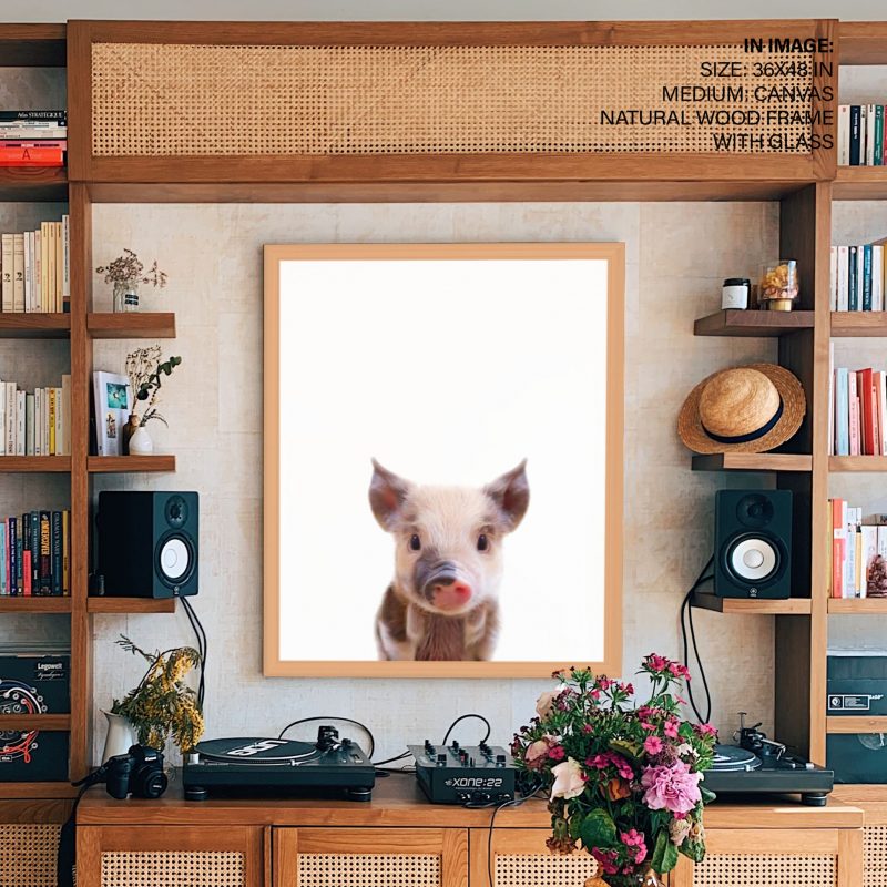 Baby Pig Print Woodland Animal Nursery Decor Farm Prints Animals Cute Framed Wall Art Décor Paintings Coverings Decals More Baby Pig Print Woodland Animal Nursery, Farm Nursery Decor