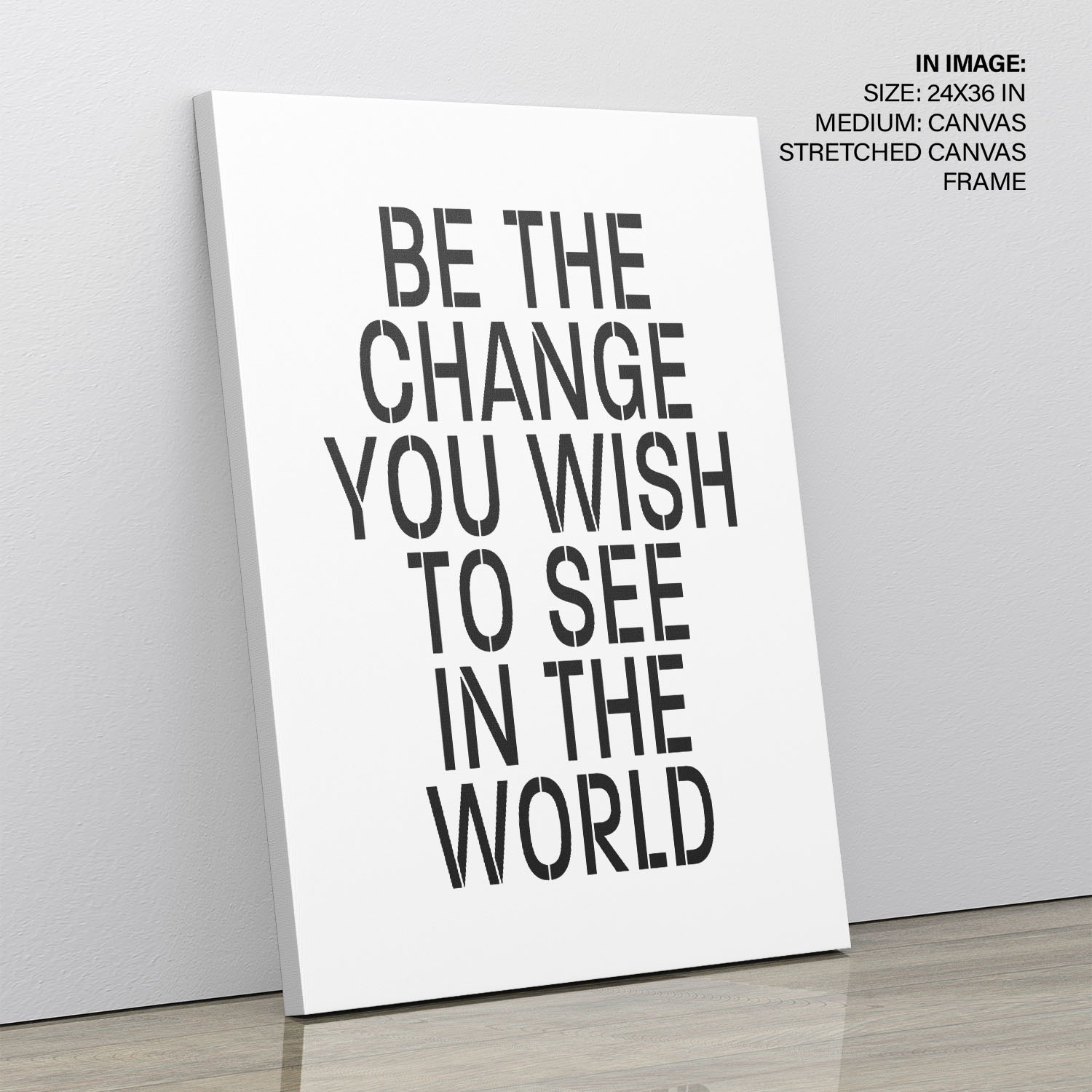 Be the change Wall Art, Hanging Wall Decor, Home Decor BestOfBharat