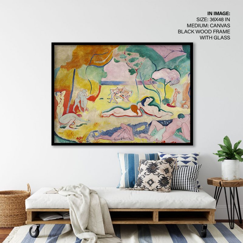 The joy of life by Henri Matisse (1905-06) - Framed Wall Art, Wall ...