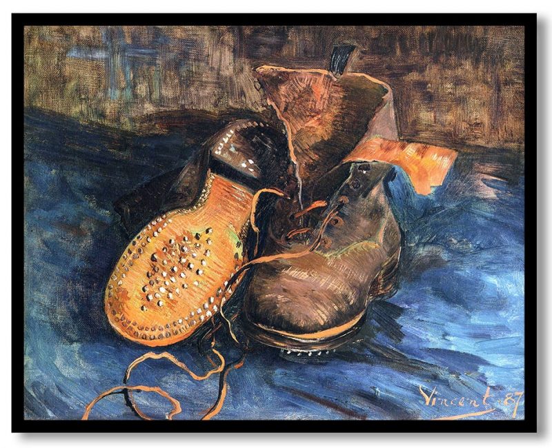 shoes van gogh