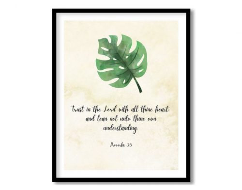 Trust in the lord Bible Verse Wall Art- Religious Wall art and decor photo review
